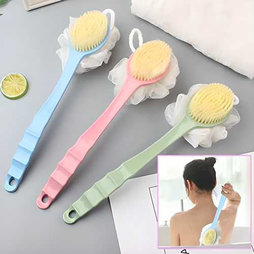 Arcreactor Zone 2-in-1 Back Scrubber & Loofah with Handle
